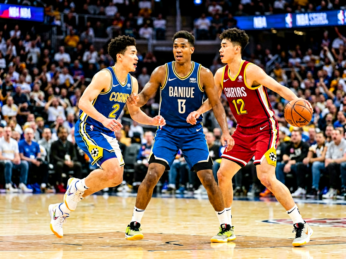 NBA赛季综述文章配图展示球员比赛精彩瞬间
